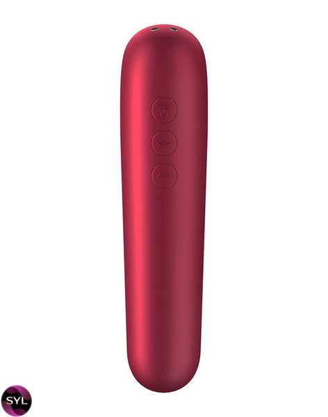 Смарт-вібратор та вакуумний стимулятор 2в1 Satisfyer Dual Love SO4104 SafeYourLove