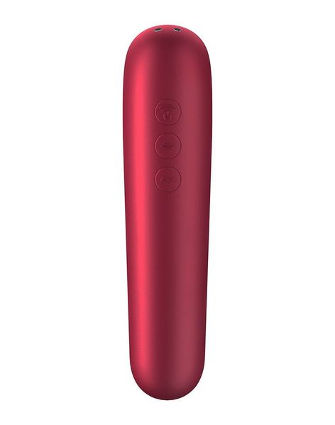 Смарт-вибратор и вакуумный стимулятор 2в1 Satisfyer Dual Love SO4104 фото