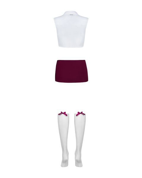 Kostium Obsessive Student 4-częściowy, rozmiar L/XL