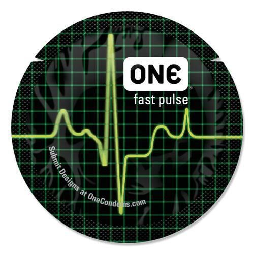 Zestaw prezerwatyw ONE Glowing Pleasures, 100 szt., świecących w ciemności, ze środkiem nawilżającym, opakowanie tubowe