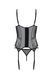 Gorset Passion LEAFA CORSET czarny L/XL - ECO Passion
