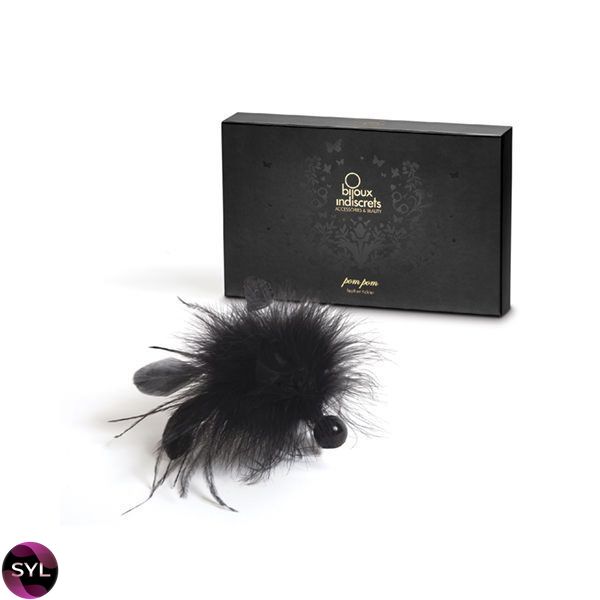 Метелочка Bijoux Indiscrets Pom Pom - feather tickler SO2674 фото