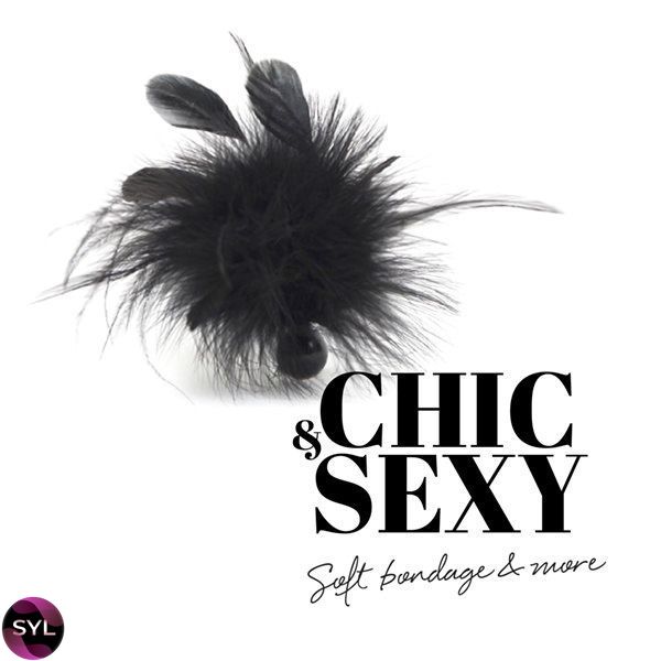 Метелочка Bijoux Indiscrets Pom Pom - feather tickler SO2674 фото