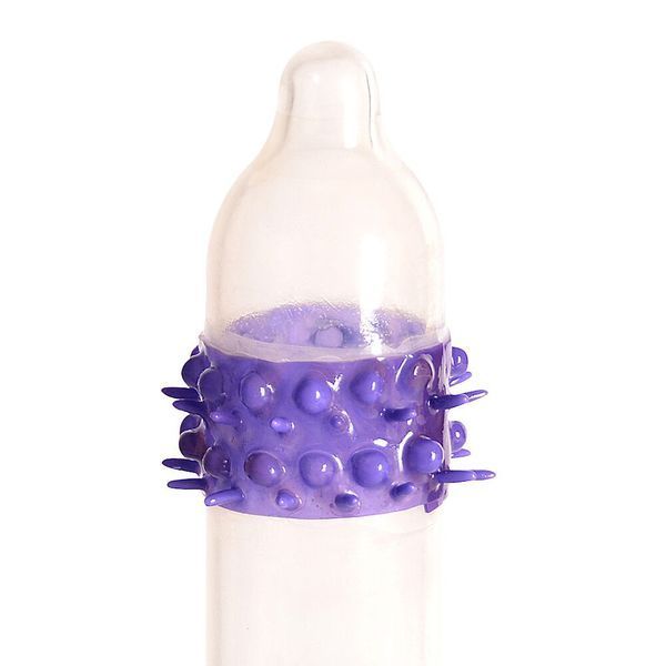 Насадка на член Recare Yellow Monster Spike Condom (презерватив з рядами пухирців та шипів) SX3354 SafeYourLove