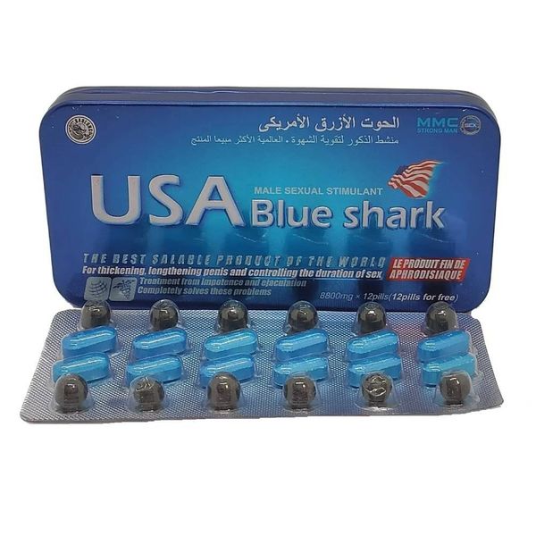 Tabletki na potencję Blue Shark (cena za opakowanie, 12 tabletek)