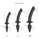 Anal plug with dildo 2in1 Strap-On-Me SWITCH PLUG-IN DILDO Black S, diameter 3.3/2.9 cm