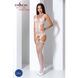 Бодистокинг Passion BS066 white, комбинезон, имитация чулок и пояса PBS066W фото 2 Safeyourlove