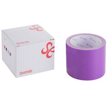 Скотч для бондажу LOCKINK SEVANDA Electrostatic Tape, 16 м, колір Purple SX0892 SafeYourLove