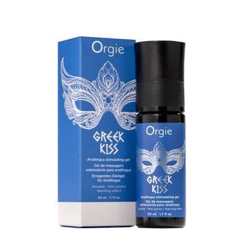 Stimulating gel for licking and anal sex Orgie Greek Kiss, 50 ml, warming, mint flavor