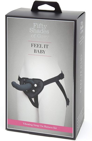 Набор Vibrating Strap-on Harness Kit Коллекция: Feel it Baby Fifty Shades of Grey (Великобритания) 80003 фото