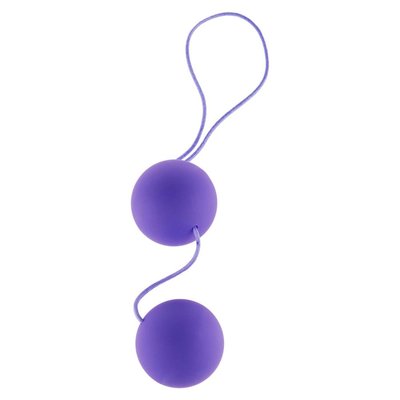 Вагинальные шарики пластиковые фиолетовые Toy Joy 9853 toy/ фото
