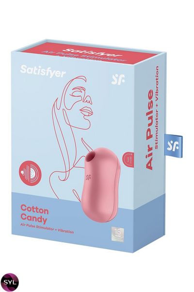 Вакуумный стимулятор с вибрацией Satisfyer Cotton Candy SO6282 фото