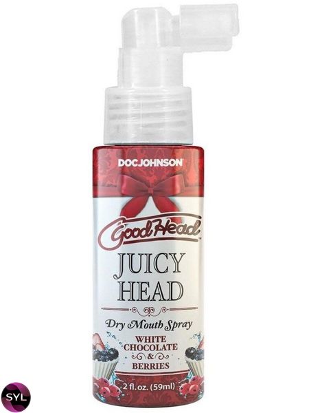 Зволожувальний спрей оральний Doc Johnson GoodHead - Juicy Head - White Chocolate and Berries 59мл SO7749 SafeYourLove