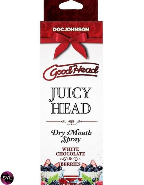 Увлажняющий оральный спрей Doc Johnson GoodHead - Juicy Head - White Chocolate and Berries 59мл SO7749 фото
