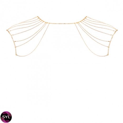 Цепочки на шею, плечи и спину MAGNIFIQUE цвет: золотистый Bijoux Indiscrets (Испания) B0185 фото