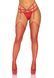 Пояс для чулок Leg Avenue Rhinestone garterbelt Red One Size SO9143 фото