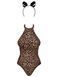 Боді-тедді Obsessive Leocatia teddy, розмір L/XL SO7713 фото 3 Safeyourlove