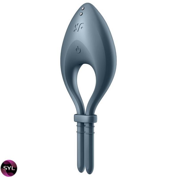 Эрекционное смарт виброкольцо лассо с регулировкой размера Satisfyer Bullseye SO6121 фото