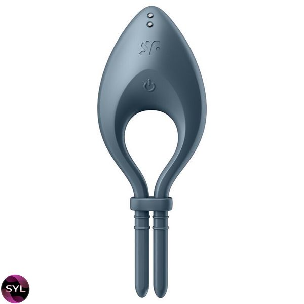 Эрекционное смарт виброкольцо лассо с регулировкой размера Satisfyer Bullseye SO6121 фото