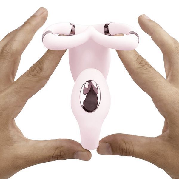 Смарт-вибратор для пар Adrien Lastic Venus + APP, двойной, можно носить под одеждой, 10 режимов SX1283 фото