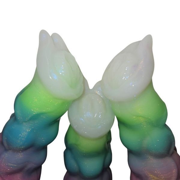 Вібратор люмінесцентний з пультом UNIVIBE Unicorn, кольоровий, 25 х 5.7 см FC1778 SafeYourLove