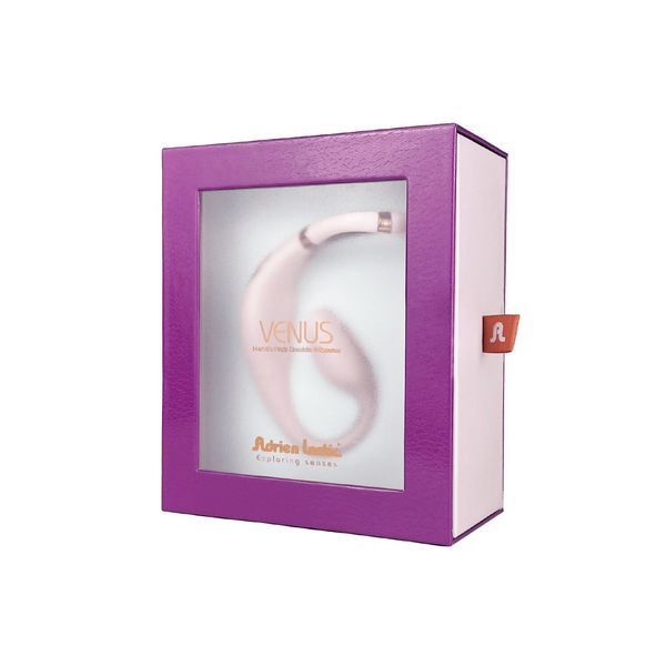 Смарт-вибратор для пар Adrien Lastic Venus + APP, двойной, можно носить под одеждой, 10 режимов SX1283 фото