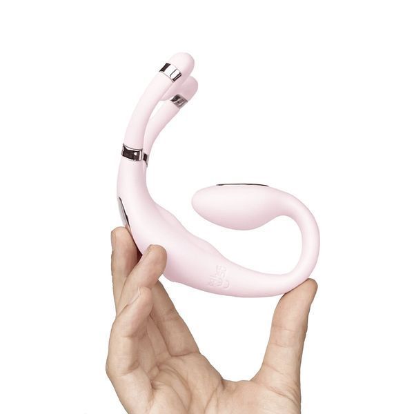 Смарт-вибратор для пар Adrien Lastic Venus + APP, двойной, можно носить под одеждой, 10 режимов SX1283 фото