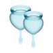 Light blue Satisfyer Feel Good Menstrual Cups