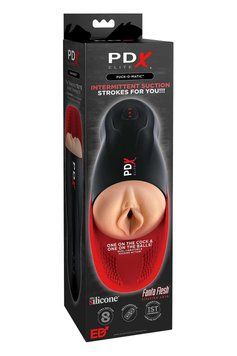 Вибромастурбатор вагина в колбе Pipedream PDX Elite Fuck-O-Matic, 27 см P61446 фото