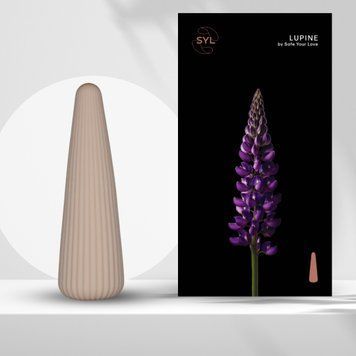 Вібратор SYL LUPINE &ndash; компактний провідник у світ насолоди, колір MILK