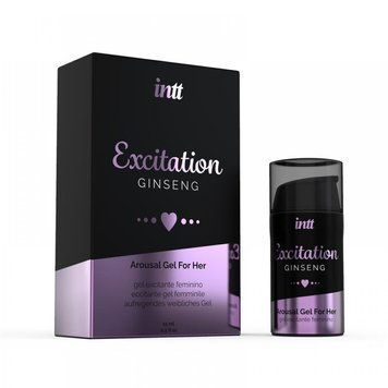 Exciting gel with vibration effect Intt Excitation, 15 ml