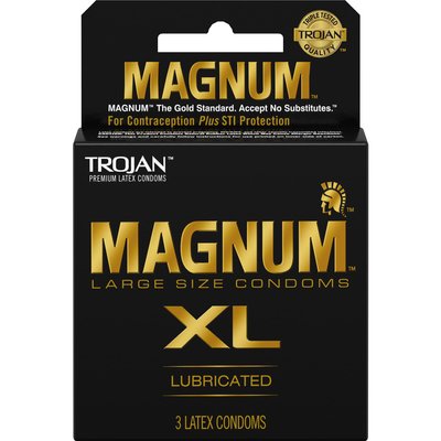 Упаковка 3шт Trojan Magnum XL UCIU001146 фото