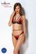 Комплект білизни Passion PEONIA SET L/XL red, бра, трусики SO8466 фото 5 Safeyourlove