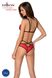 Комплект білизни Passion PEONIA SET L/XL red, бра, трусики SO8466 фото 2 Safeyourlove