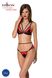 Комплект білизни Passion PEONIA SET L/XL red, бра, трусики SO8466 фото 1 Safeyourlove