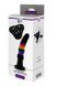 Страпон женский радужный COLOURFUL LOVE STRAP ON SOLID DILDO DT21740 фото 2