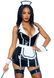 Костюм Leg Avenue Vinyl Naughty Maid, размер L SO7921 фото 1