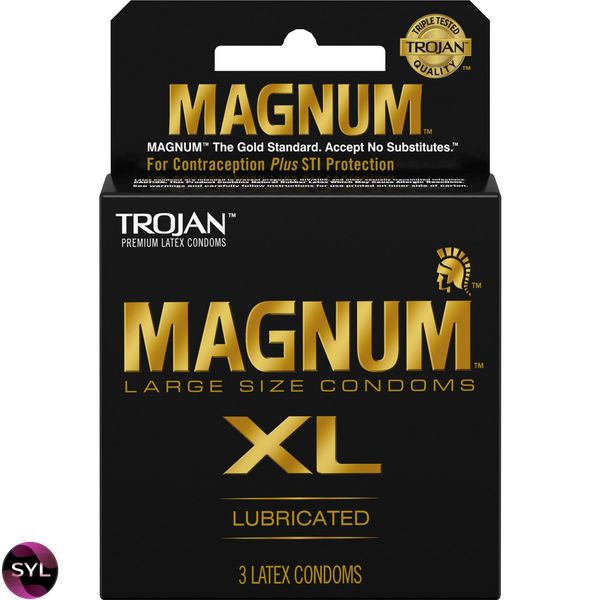 Упаковка 3шт Trojan Magnum XL UCIU001146 SafeYourLove