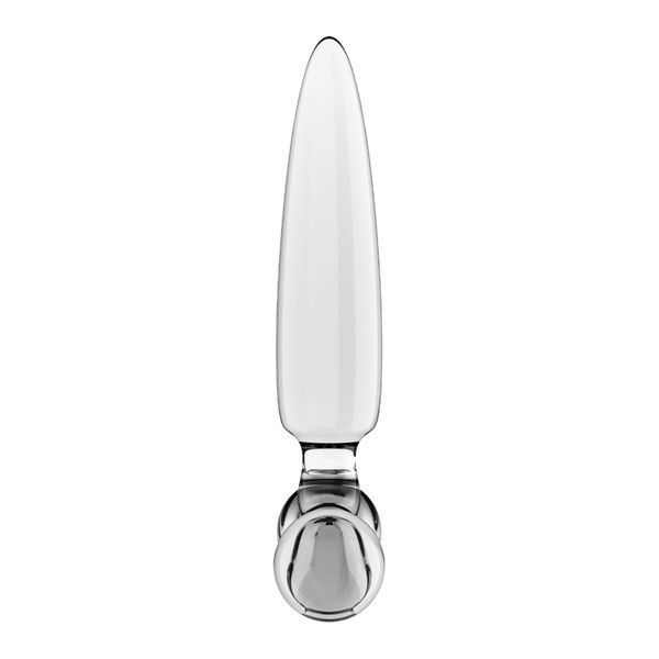 Satisfyer Triple Crystal 1 szklany dildo, kolor Transparent