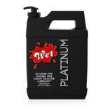 Silicone-based lubricant WET Platinum One Gallon 3785 ml