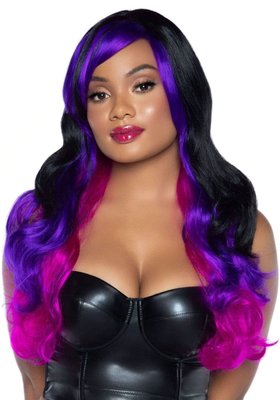 Leg Avenue Allure Multi Color Wig/Purple SO8007 фото