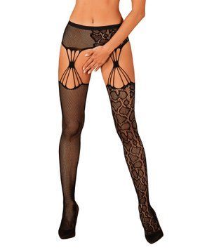 Obsessive Garter stockings S821, S-L