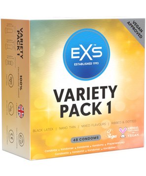 Упаковка 48 шт EXS MIX Variety Pack 1 UCIU001176 SafeYourLove