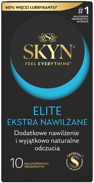 Презервативы SKYN Elite Extra Lubricated 10 шт SX2545 фото Safeyourlove Презервативы SKYN Elite Extra Lubricated 10 шт SX2545 фото