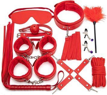Набор BDSM JSY KB80608 Red SX3765 фото