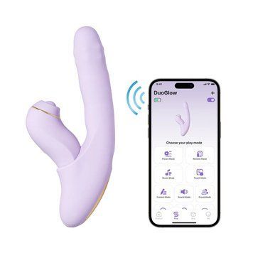 Svakom DuoGlow 5 w 1 inteligentny wibrator, wibrator z kulkami pulsacyjnymi i stymulator pulsacyjny, podgrzewany