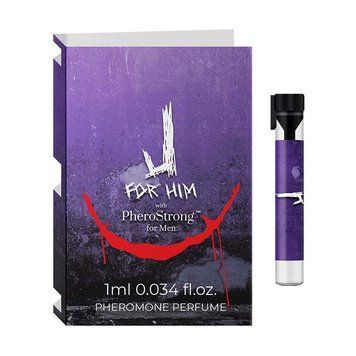 Духи J for Him with PheroStrong для чоловіків 1 мл 32-00084 SafeYourLove