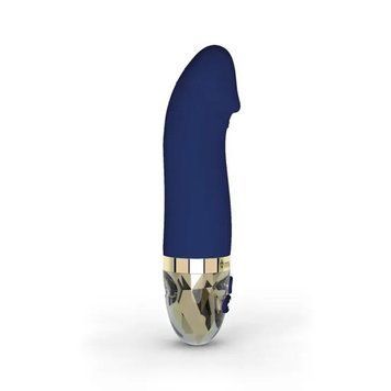 Mystim Real Deal Neil Blue vibrator, powerful motor, 8 modes