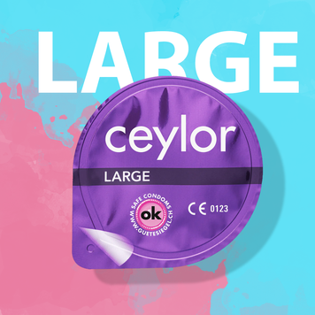 Презервативи великого розміру Ceylor Large UCIU001128 SafeYourLove