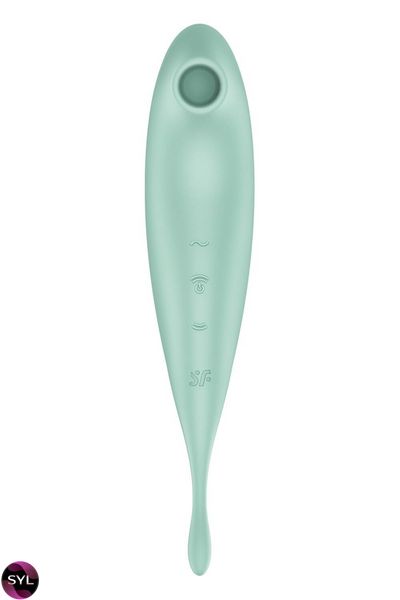 Вакуумный вибратор Satisfyer Twirling Pro+ вакуумный вибратор SO6716 фото